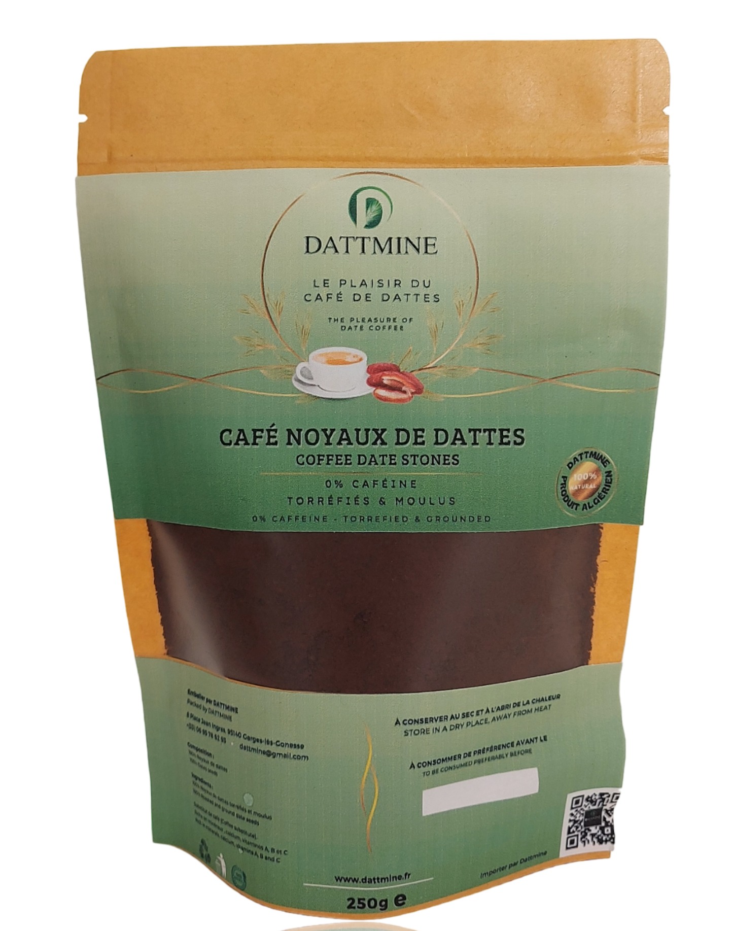 Café de noyaux de dattes